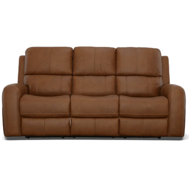 Linden Power Reclining Sofa With Adjustable Headrest And Lumbar