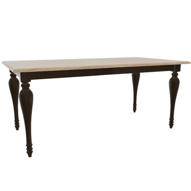 38" X 60" Rectangular Leg Table W/1-12" Leaf