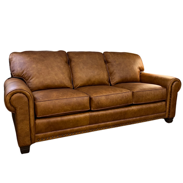 393 Series Leather Sofa
