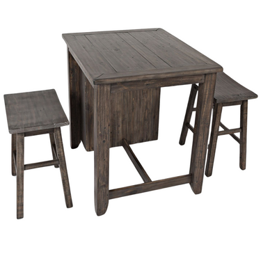 Madison County 3 Pc Counter Height Dining Set