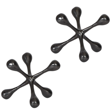 Harlan Objects Black, Set Of 2