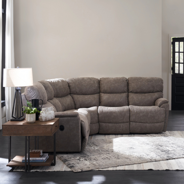 Trouper 3 Pc Reclining Sectional