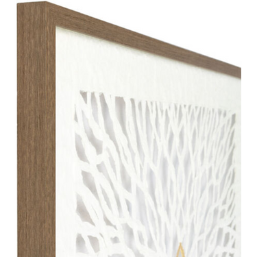 Kaagaz Art With Brown Frame