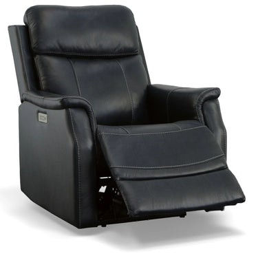 Easton Power Recliner With Adjustable Headrest And Lumbar Support