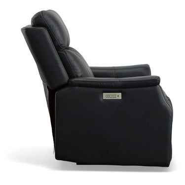 Easton Power Recliner With Adjustable Headrest And Lumbar Support