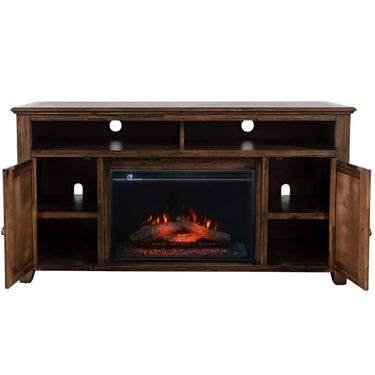Bakersfield Media Console With Fireplace